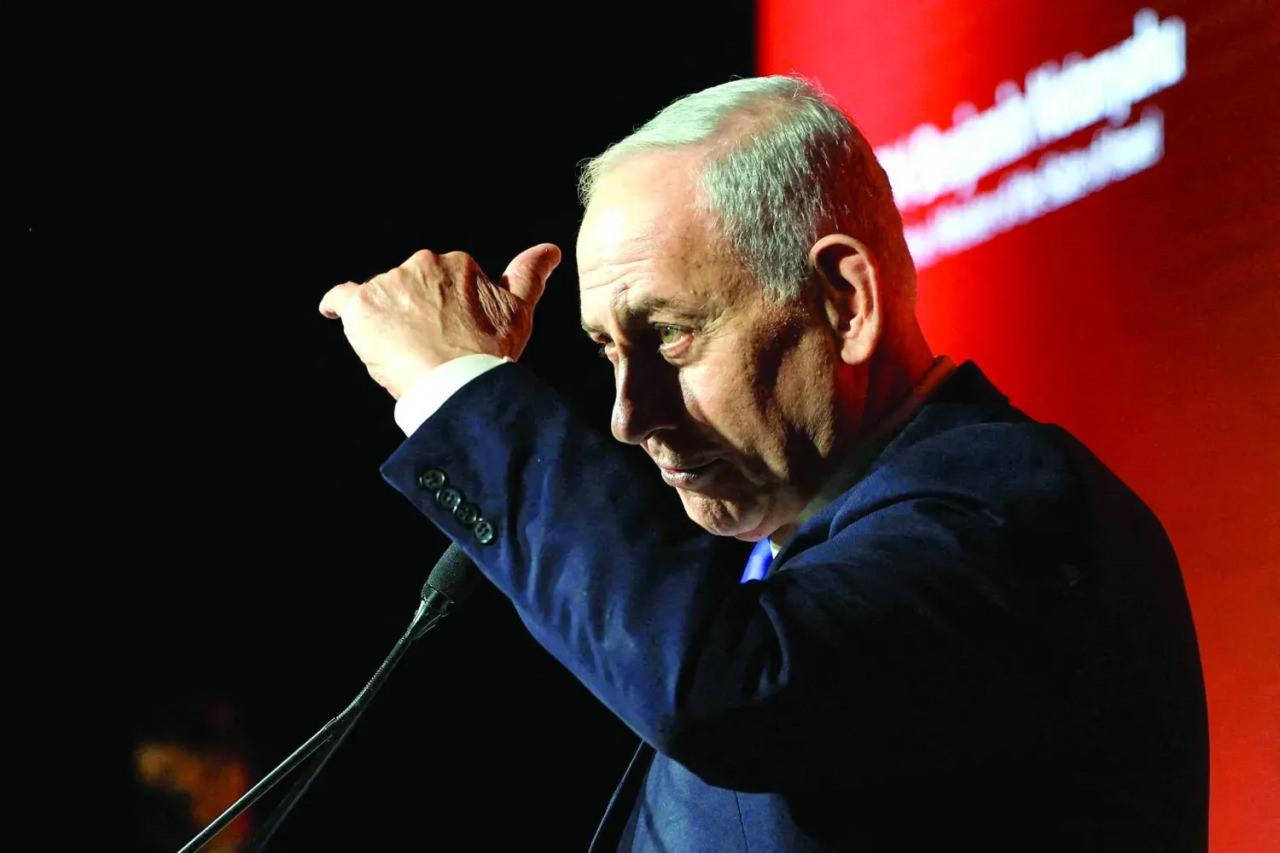 İsrail Başbakanı Binyamin Netanyahu mahkeme salonunda