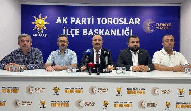 AK Parti&rsquo;den Toroslar Meclisi tepkisi: Demokrasiye kara leke s&uuml;r&uuml;ld&uuml;