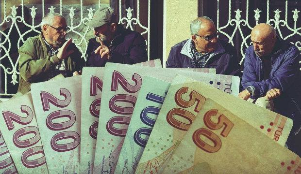 En d&uuml;ş&uuml;k emekli maaşı alanların sayısı 5 milyonu aştı