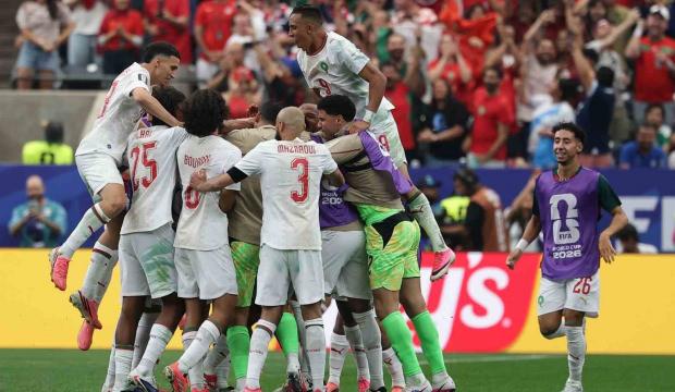 Fas'ın D&uuml;nya Kupası zaferi Arap d&uuml;nyasını tek y&uuml;rek yaptı