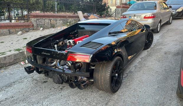 Tamir etmek i&ccedil;in aldığı 15 milyon liralık l&uuml;ks otomobille cipe &ccedil;arpıp ka&ccedil;tı