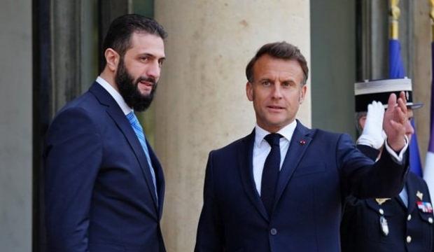 Macron heyetiyle birlikte Suriye'ye gidiyor