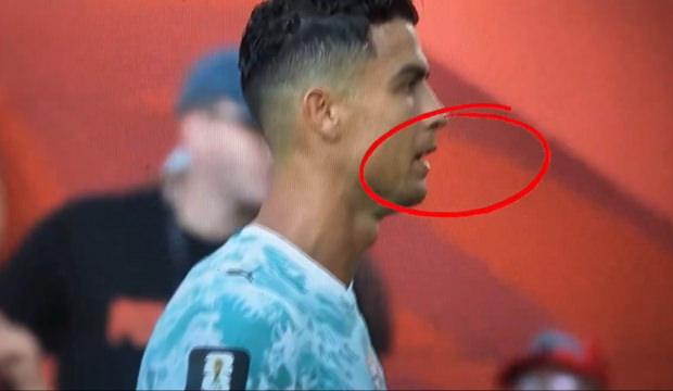 Sosyal medyayı sallayan g&ouml;r&uuml;nt&uuml;! Ronaldo Besmele mi &ccedil;ekti?