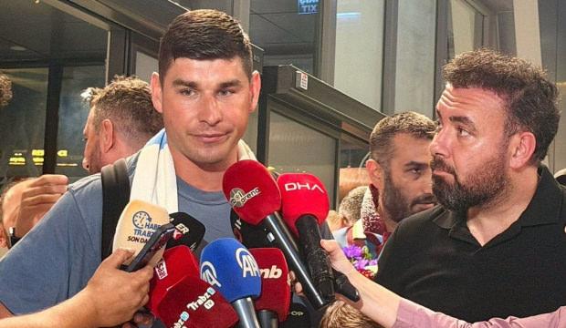Trabzonspor'un yeni transferi Ruslan Malinovsky şehre indi! İşte ilk s&ouml;zleri