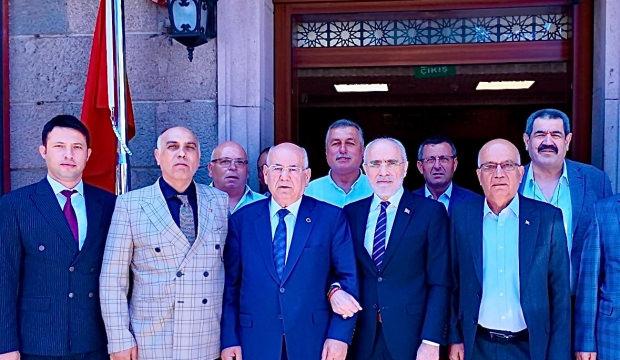 Yal&ccedil;ın Top&ccedil;u'dan ANKESOB Başkanı H&uuml;seyin Ar&rsquo;a hayırlı olsun ziyareti