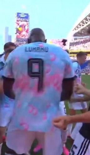 Lukaku'nun Trump dansı