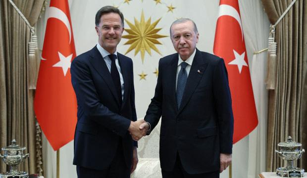 Cumhurbaşkanı Erdoğan, NATO Genel Sekreteri Rutte'yi kabul etti