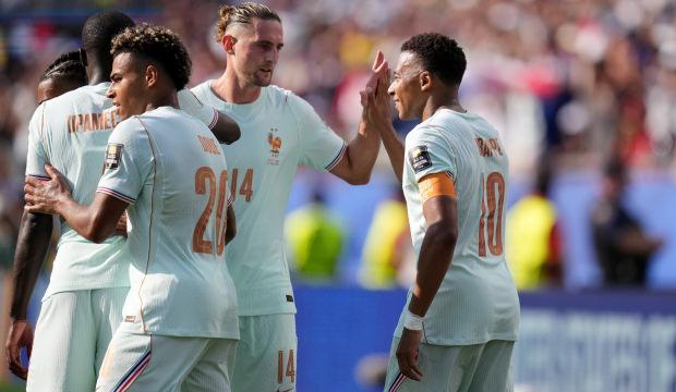 D&uuml;nya Kupası'nda ilk yarı finalist belli oldu! Fransa Fas'ı 2 golle ge&ccedil;ti
