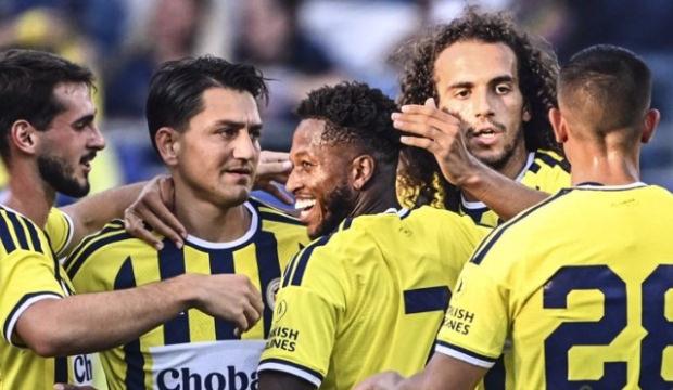 Fenerbah&ccedil;e'den hazırlık ma&ccedil;ında gol şov! Sidiki 4 dakikada 2 gol attı