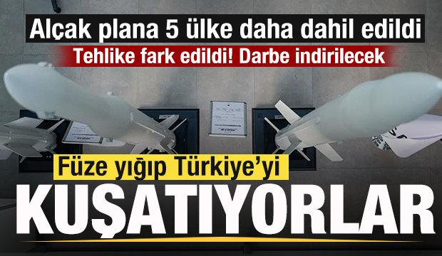 F&uuml;ze yığıp T&uuml;rkiye'yi kuşatıyorlar! Plana 5 &uuml;lke daha dahil edildi! &Ccedil;elik Kubbe durduracak