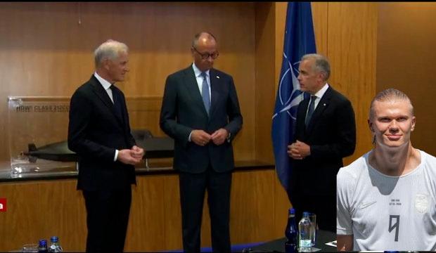 Haaland NATO Zirvesi'nde de liderlerin g&uuml;ndemi oldu