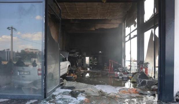 K&uuml;le d&ouml;nen ekmek teknesinde her şey yandı sadece 2 şey hari&ccedil;: T&uuml;yler &uuml;rperten olay