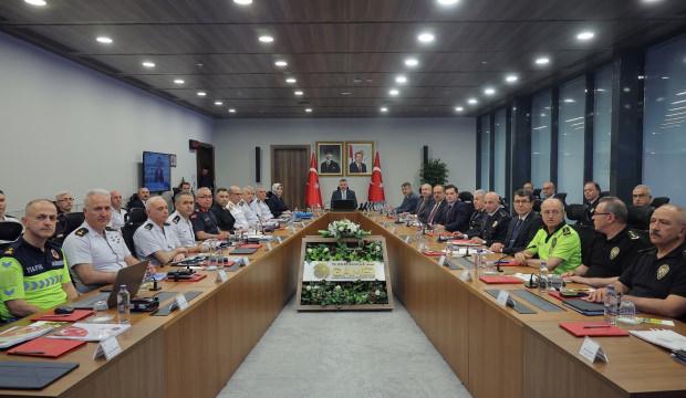 NATO Zirvesi &ouml;ncesinde g&uuml;venlik hazırlıkları ile alınan tedbirler değerlendirildi