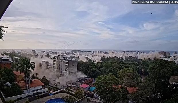 Venezuela depreminin yıkıcı anları ilk kez ortaya &ccedil;ıktı