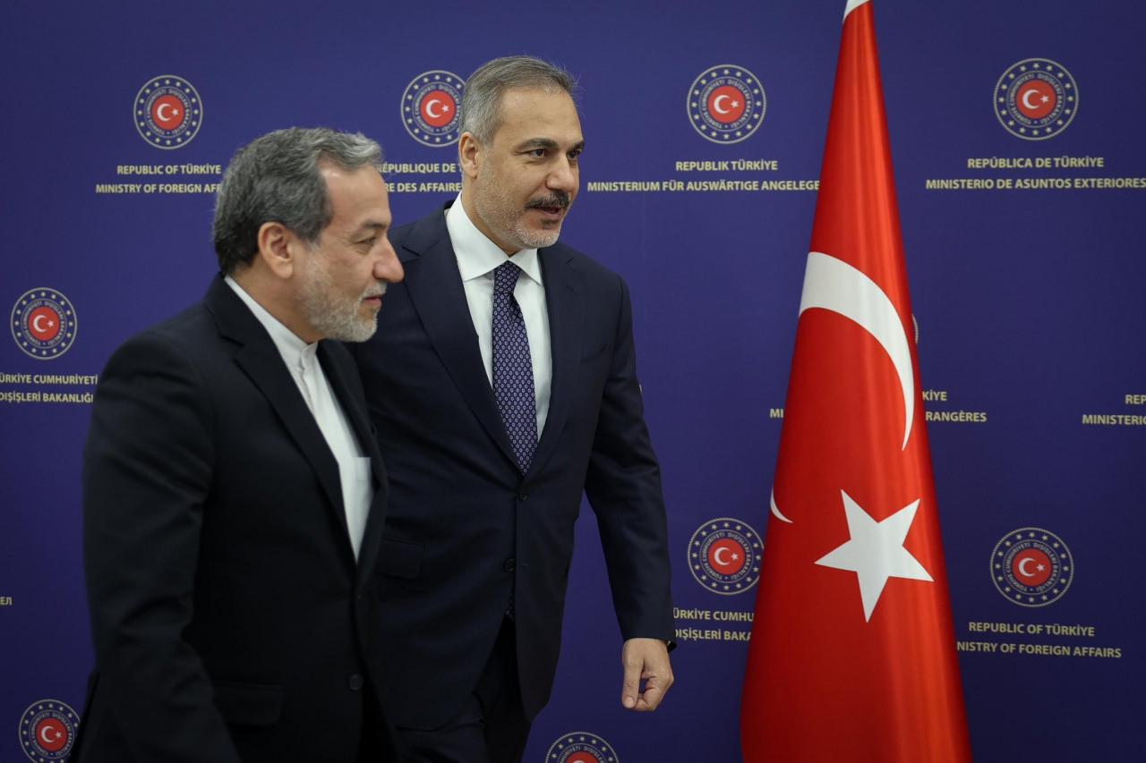 Dışişleri Bakanı Hakan Fidan ve İran Dışişleri Bakanı Hüseyin Emir Abdullahiyan