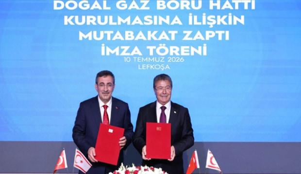 T&uuml;rkiye ile yavru vatan arasında imzalar atıldı! Yeni doğal gaz hattı geliyor