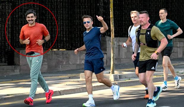 Macron&rsquo;un Ankara'daki koşu arkadaşı sosyal medyayı salladı! Bakın o isim kim &ccedil;ıktı!