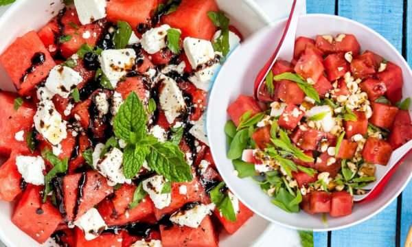 Yazın en ferah ve hafif salatası: Karpuz salatası tarifi