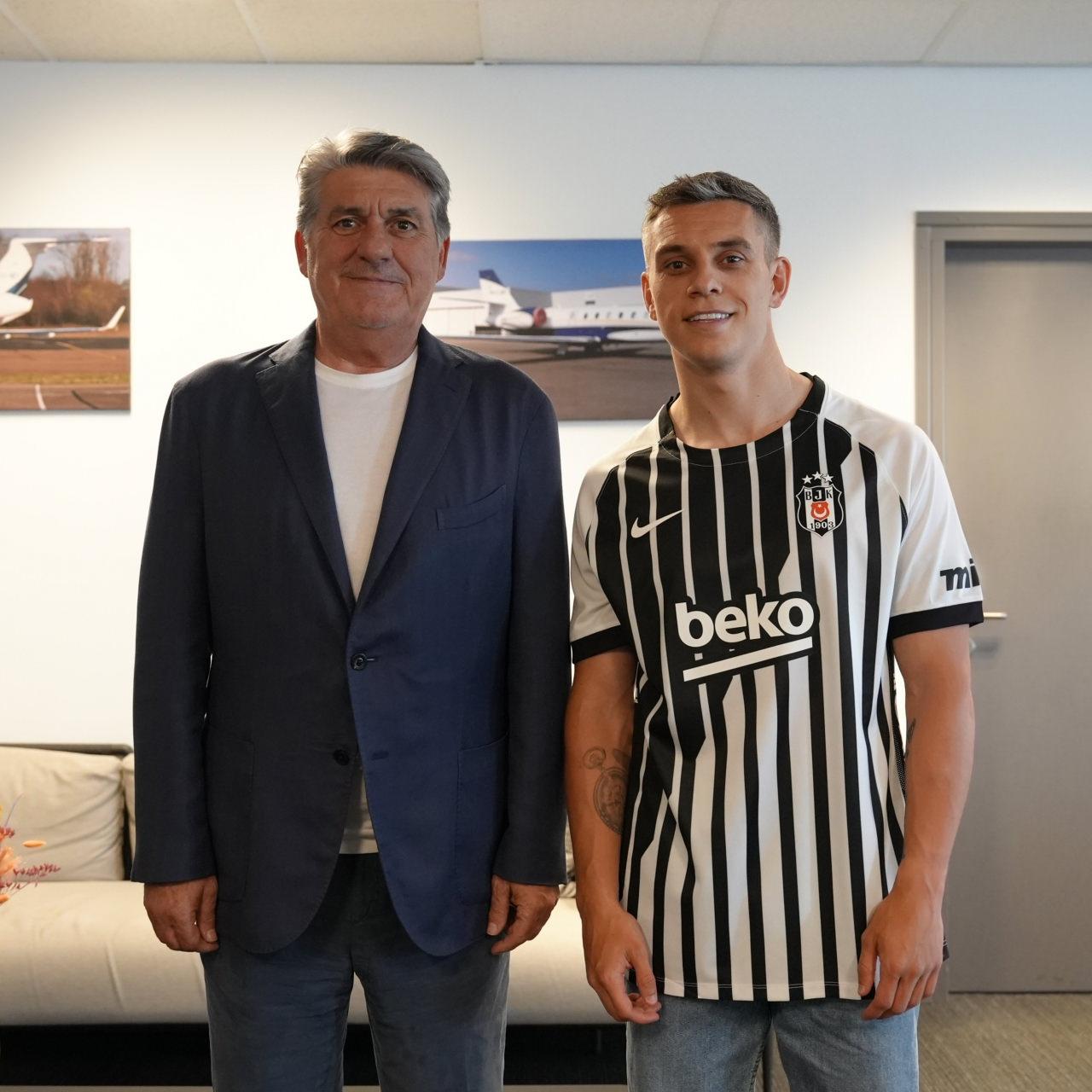 Trossard, Beşiktaş formasını giydi
