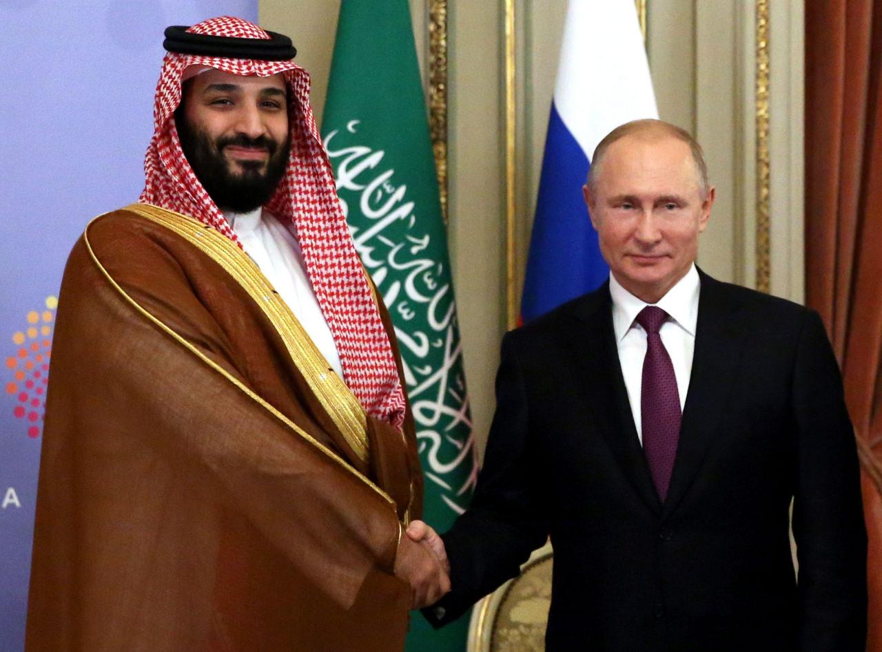 Prens Selman ve Vladimir Putin