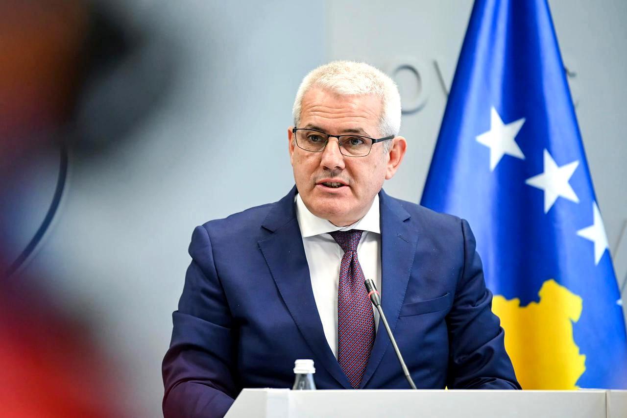 Kosova İçişleri Bakanı Xhelal Sveçla'nın açıklaması.