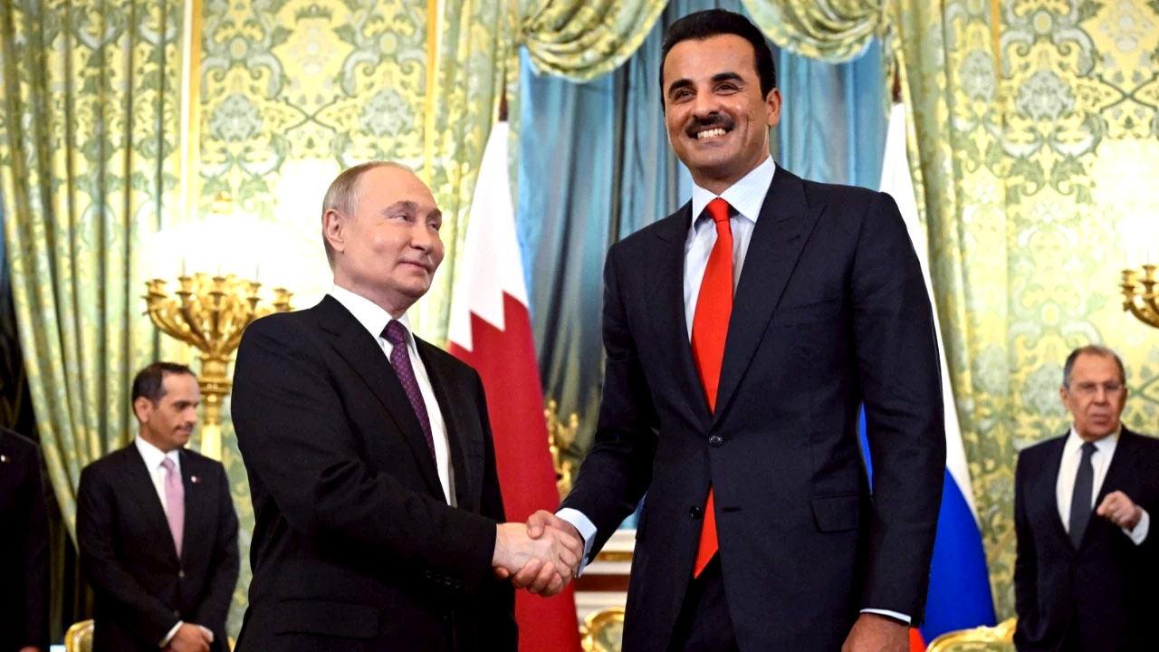 Vladimir Putin ve Al Thani