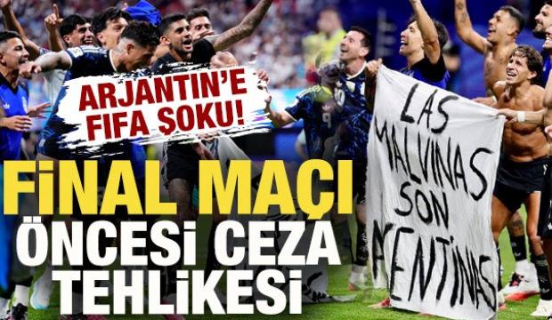 Arjantin'e FIFA şoku! İspanya ile şampiyonluk ma&ccedil;ı &ouml;ncesi Tangoculara ceza tehlikesi