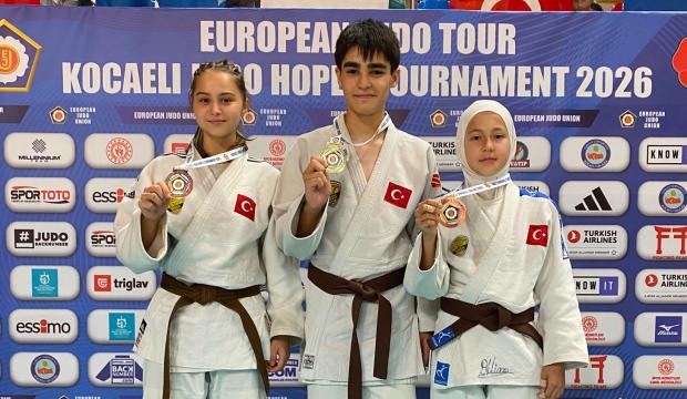 Avrupa Kupası'nda Konya r&uuml;zgarı! Miniklerden 3 madalya birden