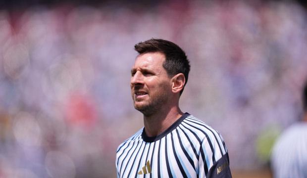 Lionel Messi D&uuml;nya Kupası tarihine ge&ccedil;ti!