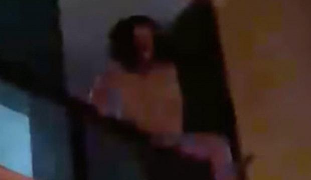 Manisa'da hareketli gece: Eşinin burnunu ısırarak kopardı! Polisler balkondan kurtardı