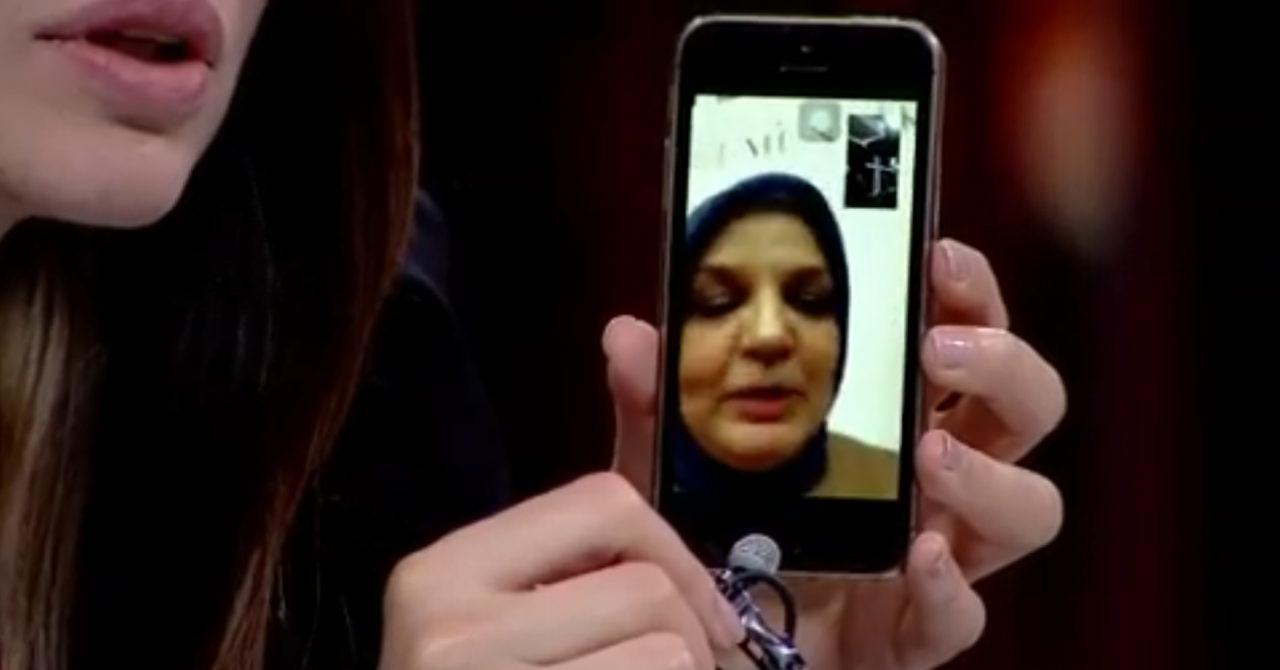 Ayşe Keşir, TBMM'de yaşananları FaceTime üzerinden dışarıya aktarmıştı.