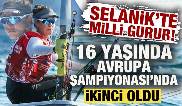 Selanik'te milli gurur! 16 yaşındaki Derin, Avrupa Şampiyonası'nda ikinci oldu