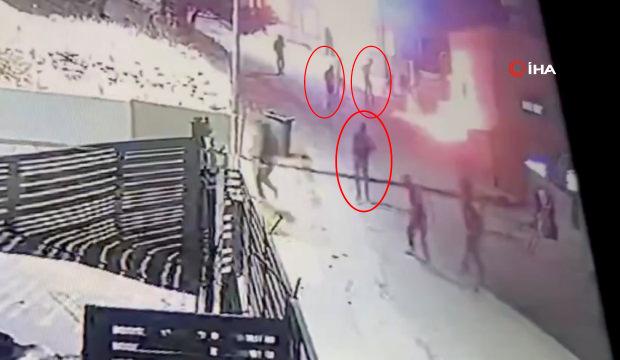 Siyonist &ccedil;etelerden al&ccedil;ak saldırı! Batı Şeria'da camiyi ateşe verdiler