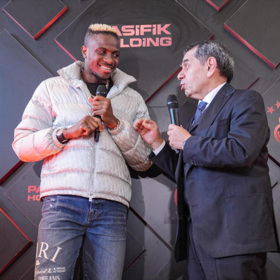 Victor Osimhen ve Dursun Özbek