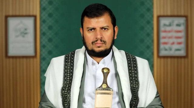 Husilerin Savunma Bakanı Muhammed el Atıfi'nin açıklamalarına ilişkin görsel.