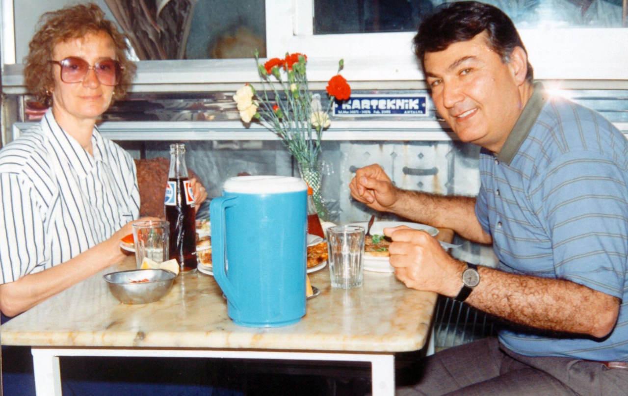 Deniz Baykal ve eşi Olcay Baykal