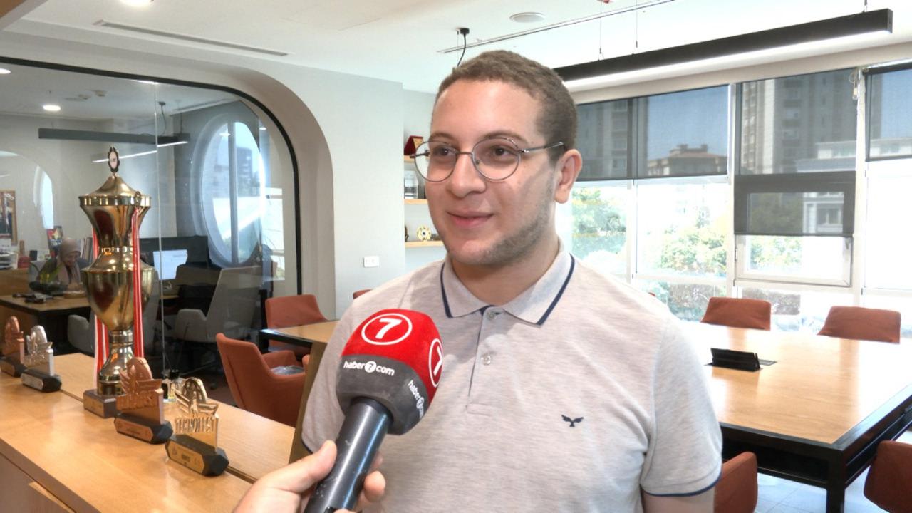 YKS'de Arapça testi birincisi ve aynı zamanda sayısal 316. si Ammar Mahmut