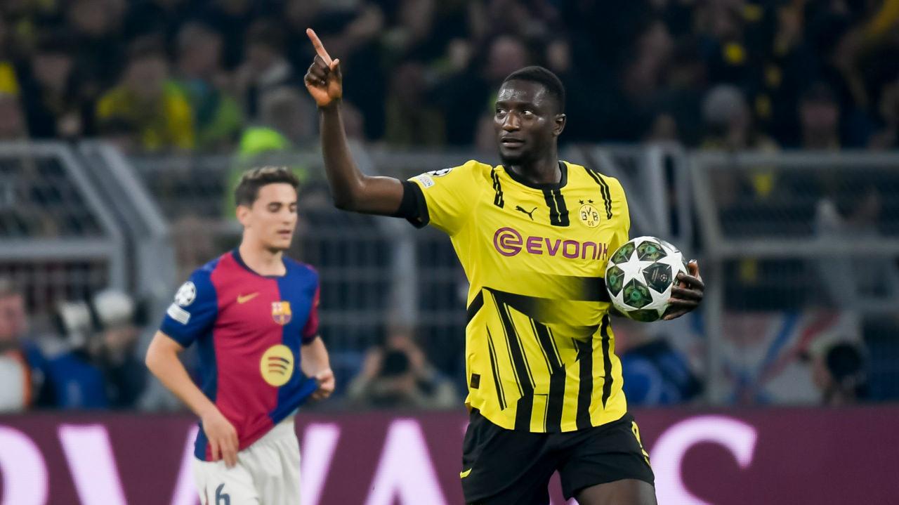 Serhou Guirassy'nin Fenerbahçe formasıyla çekilmiş bir fotoğrafı