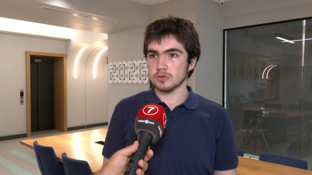 Kartal Anadolu İmam Hatip Lisesi (AİHL) öğrencisi Mahmut Abdulkadir Şahin