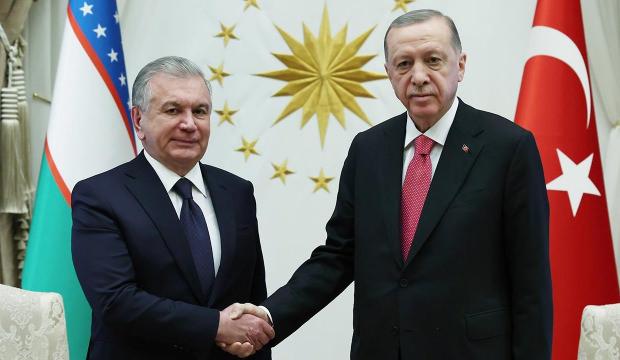 Cumhurbaşkanı Erdoğan, &Ouml;zbek mevkidaşı Mirziyoyev ile ilişkileri ve zirveleri g&ouml;r&uuml;şt&uuml;