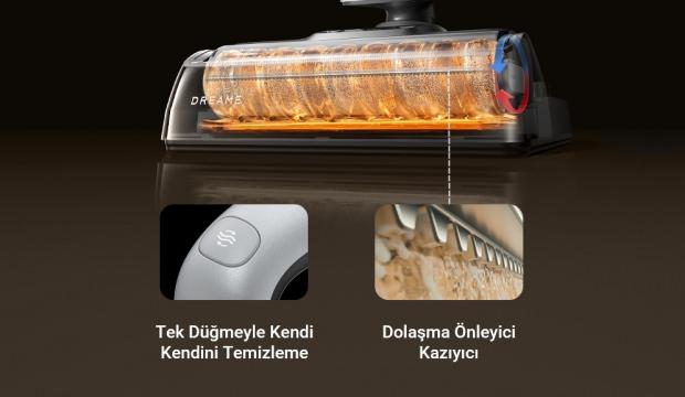 Dreame H14 Dual ile Akıllı Temizlik robotu k&uuml;f ve k&ouml;t&uuml; kokuları yok ediyor