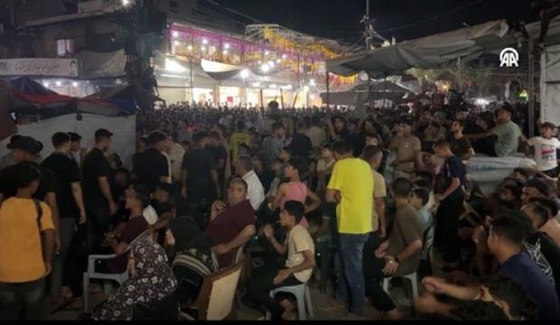 Gazze&rsquo;de ispanya zaferi kutlandı!