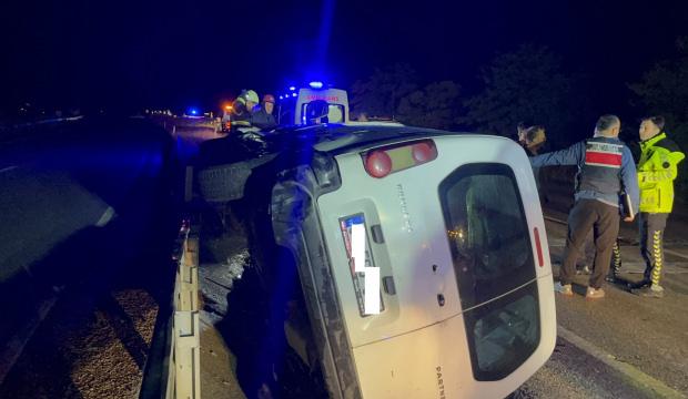 Kastamonu&rsquo;da 'gizemli' kaza! Devrilen ara&ccedil;ta kimse bulunamadı