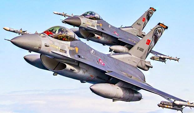 Provokasyona &uuml;st&uuml; kapalı cevap: T&uuml;rk jetleri havalandı