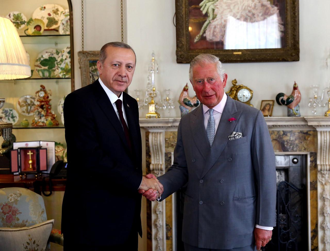 Recep Tayyip Erdoğan ve Kral 3. Charles