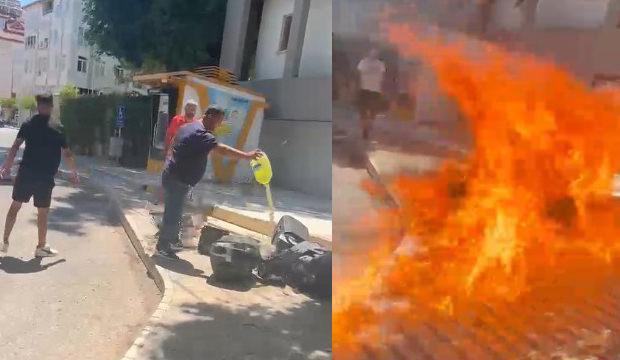 Belediye &ouml;n&uuml;nde 800 bin TL&rsquo;lik ceza yediği ses sistemini yakan işletmeci tutuklandı