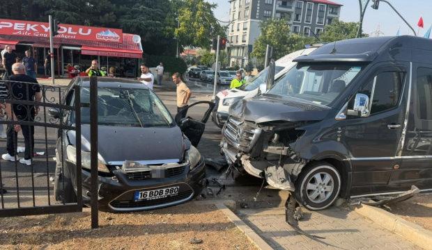 Bing&ouml;l&rsquo;de trafik kazası: 5 yaralı