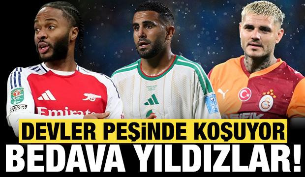 Bu yıldızlar bedava: Dev kul&uuml;pler peşinde koşuyor!