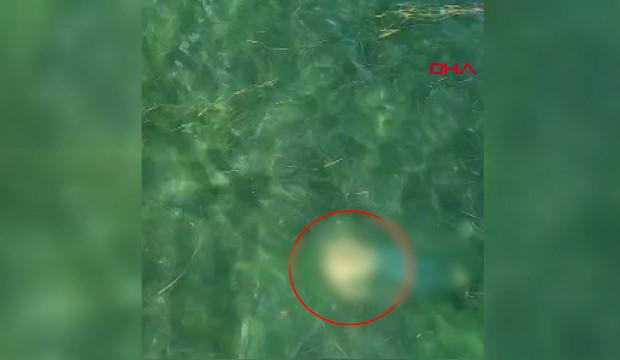 Dron sayesinde &ouml;l&uuml;mden d&ouml;nd&uuml;: Boğulan vatandaş b&ouml;yle kurtarıldı!