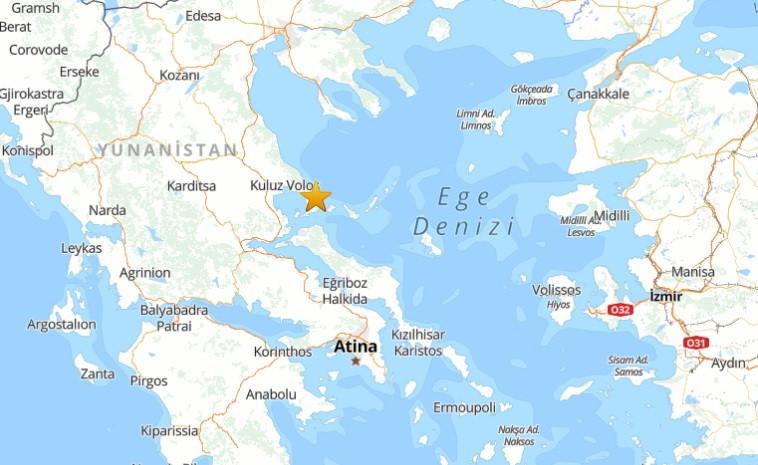 Son Dakika: Adalar Denizi'nde 4 büyüklüğünde deprem